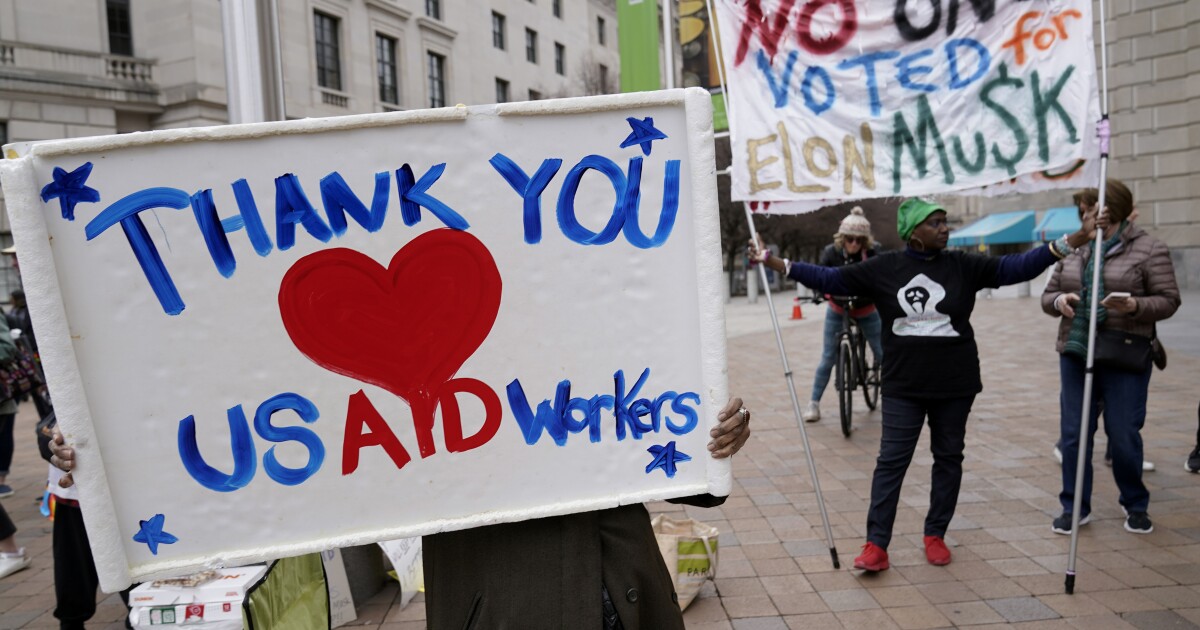 USAID workers abroad must return home by April, email says